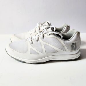 FootJoy Women's White Golf Athletic Sneakers, US Size 7.5